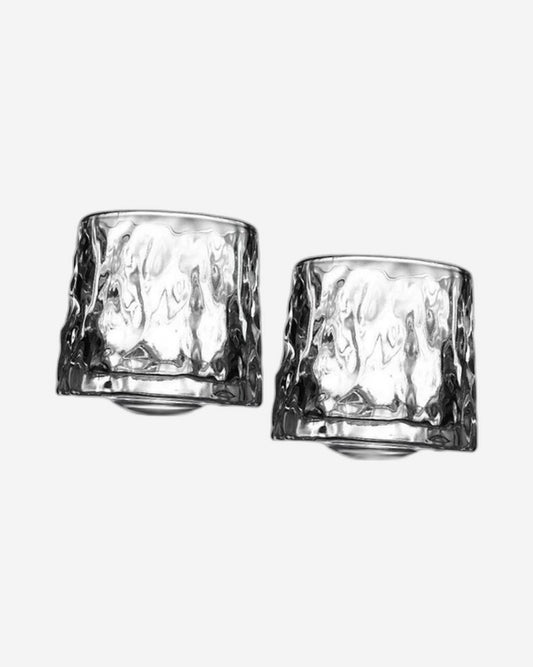 Fissman 2-Piece  Spinning Whiskey Glasses 180ml Glass