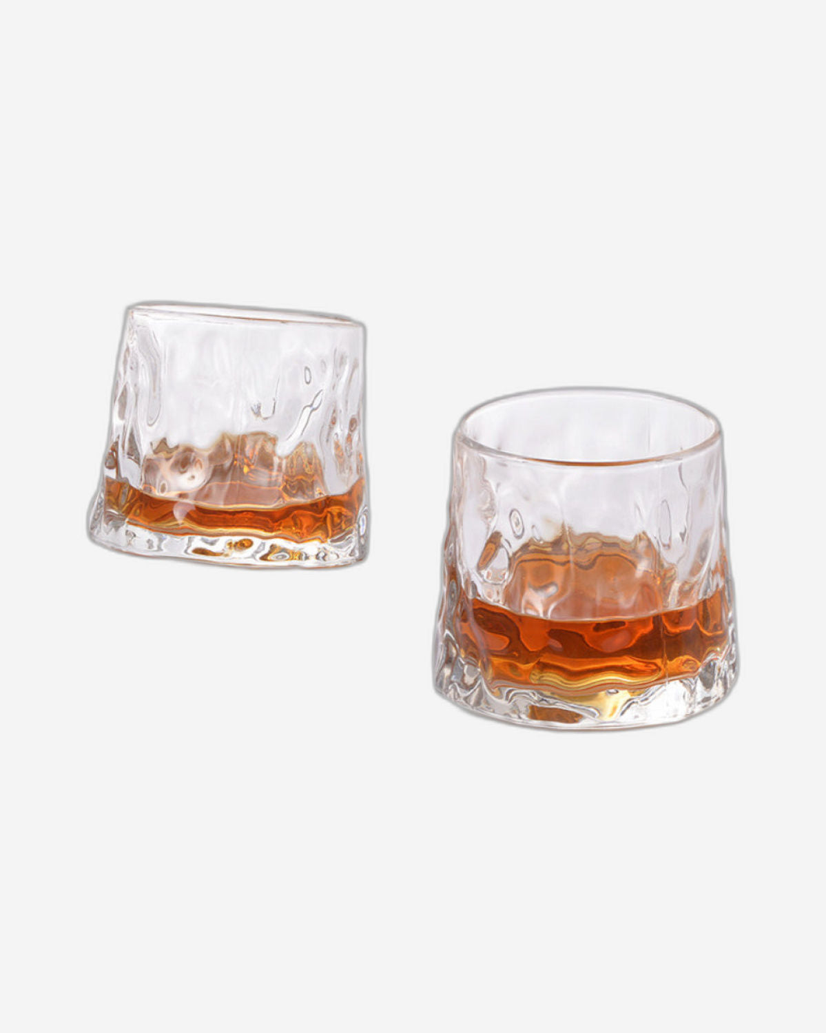 Fissman 2-Piece  Spinning Whiskey Glasses 180ml Glass