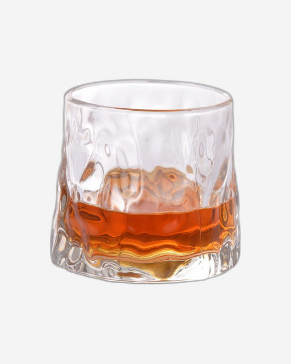 Fissman 2-Piece  Spinning Whiskey Glasses 180ml Glass