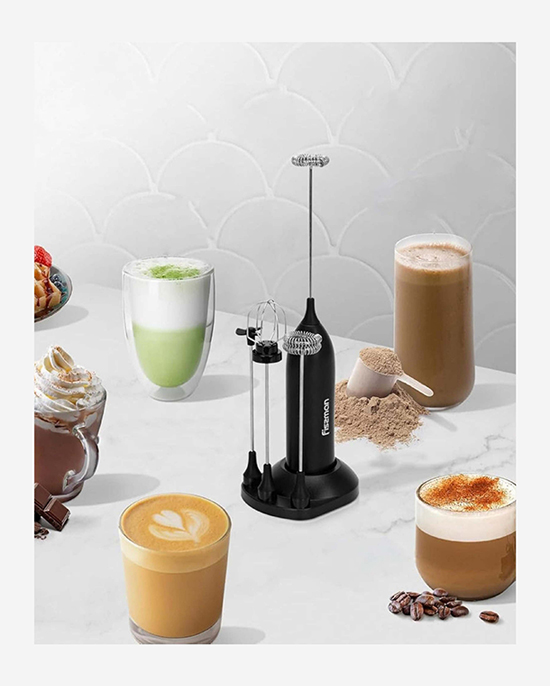 Fissman Milk Frother (Plastic+Stainless Steel)