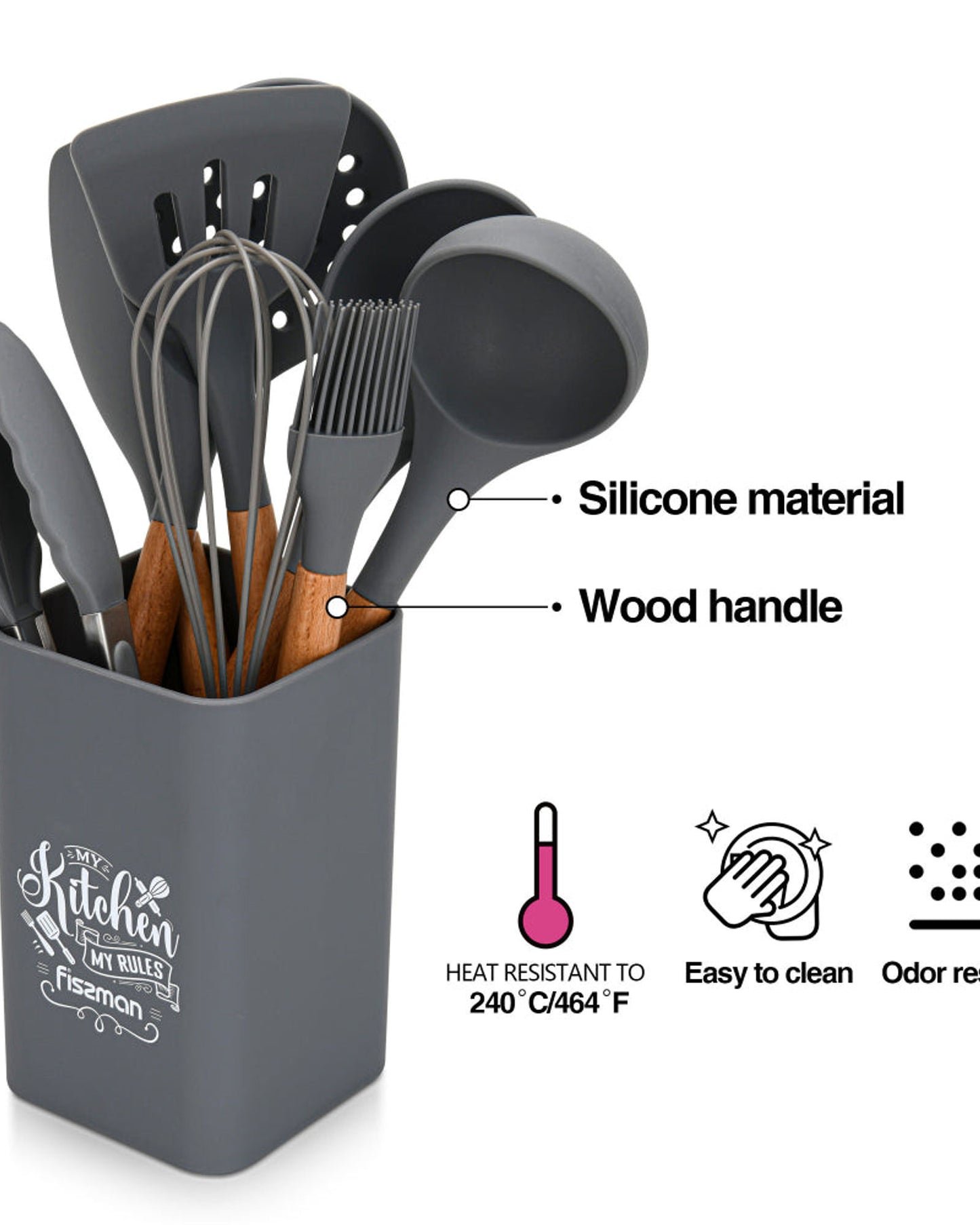 Fissman Utensil 9Pc Rack