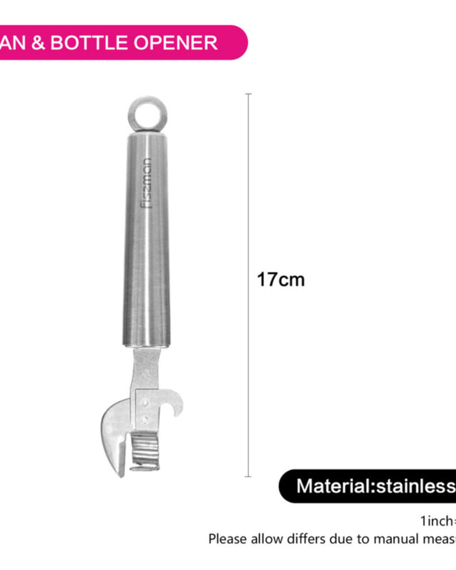 Fissman Bottle Opener Stainless Steel Zonda Series
