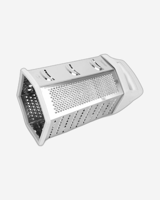 Fissman 9" 6-Sided Grater 24cm Stainless Steel