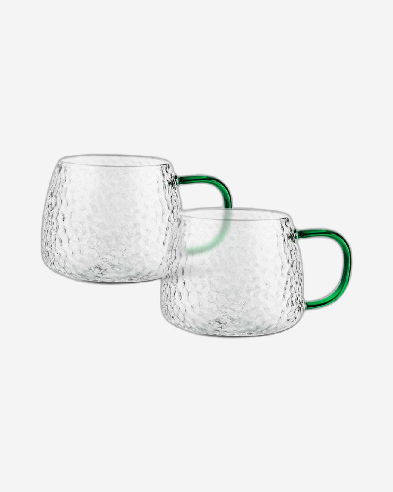Fissman 2-Piece  Cup 420ml (Heat Resistant Glass) Tea Coffee Mugs
