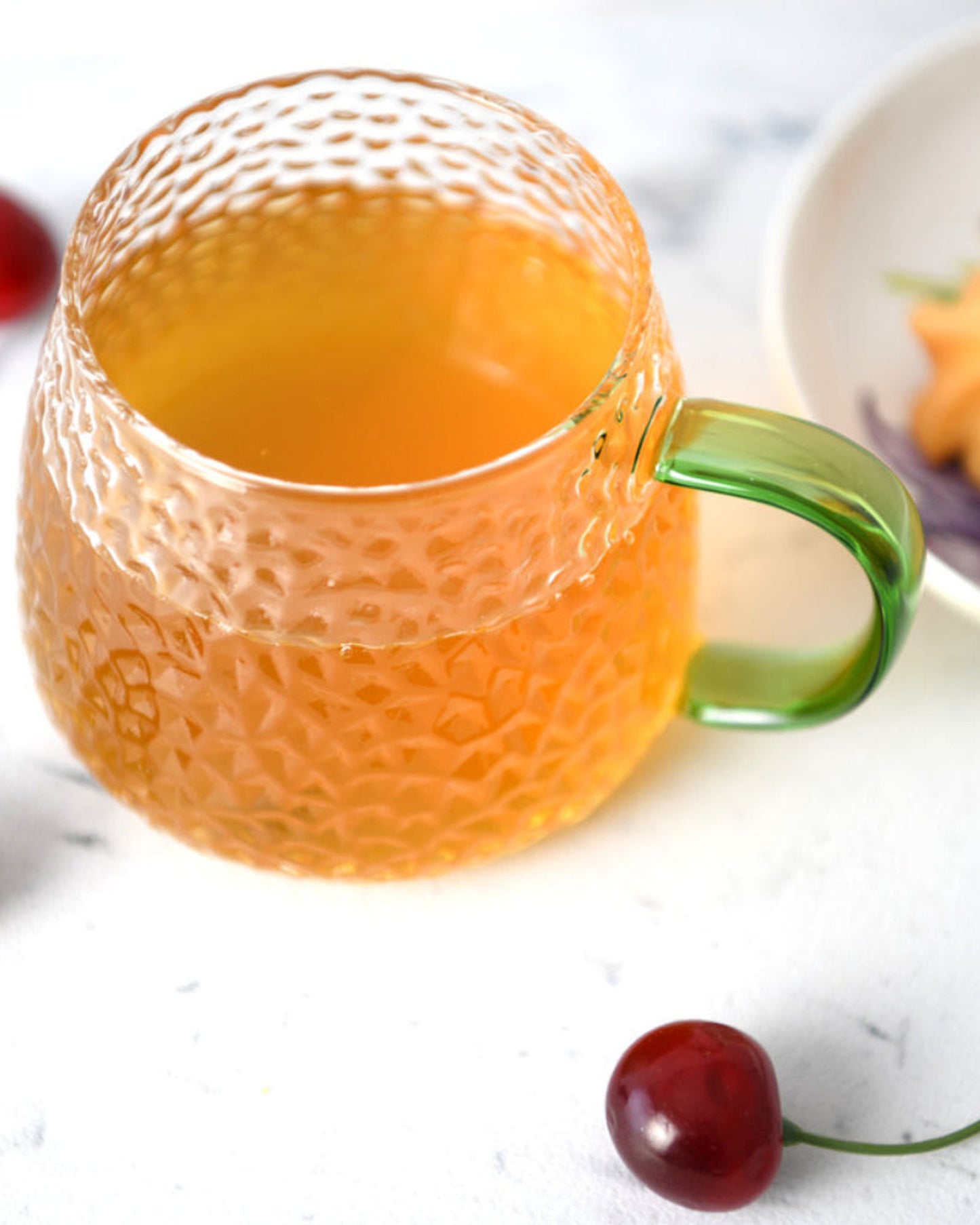 Fissman 2-Piece  Cup 420ml (Heat Resistant Glass) Tea Coffee Mugs