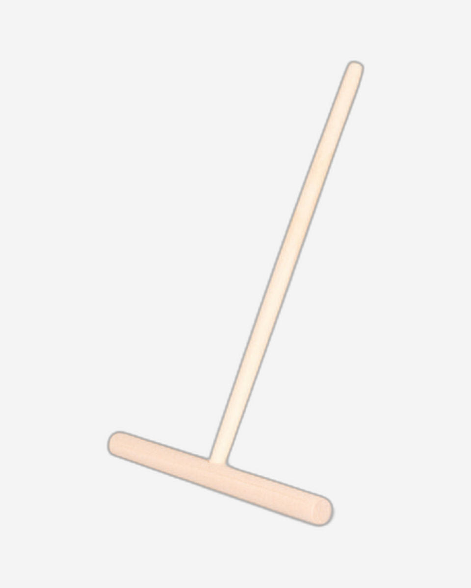 Fissman T-Shape Crepe Dough Spreader 16cm Beech Wood