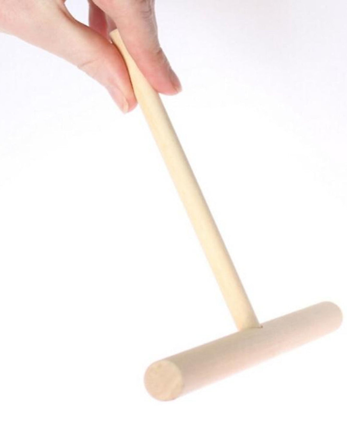 Fissman T-Shape Crepe Dough Spreader 16cm Beech Wood