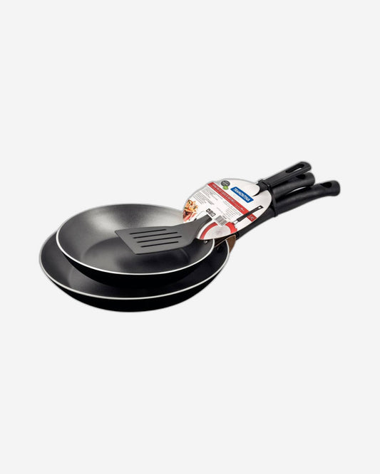 Tramontina Frying Pan Set 3Pc Black