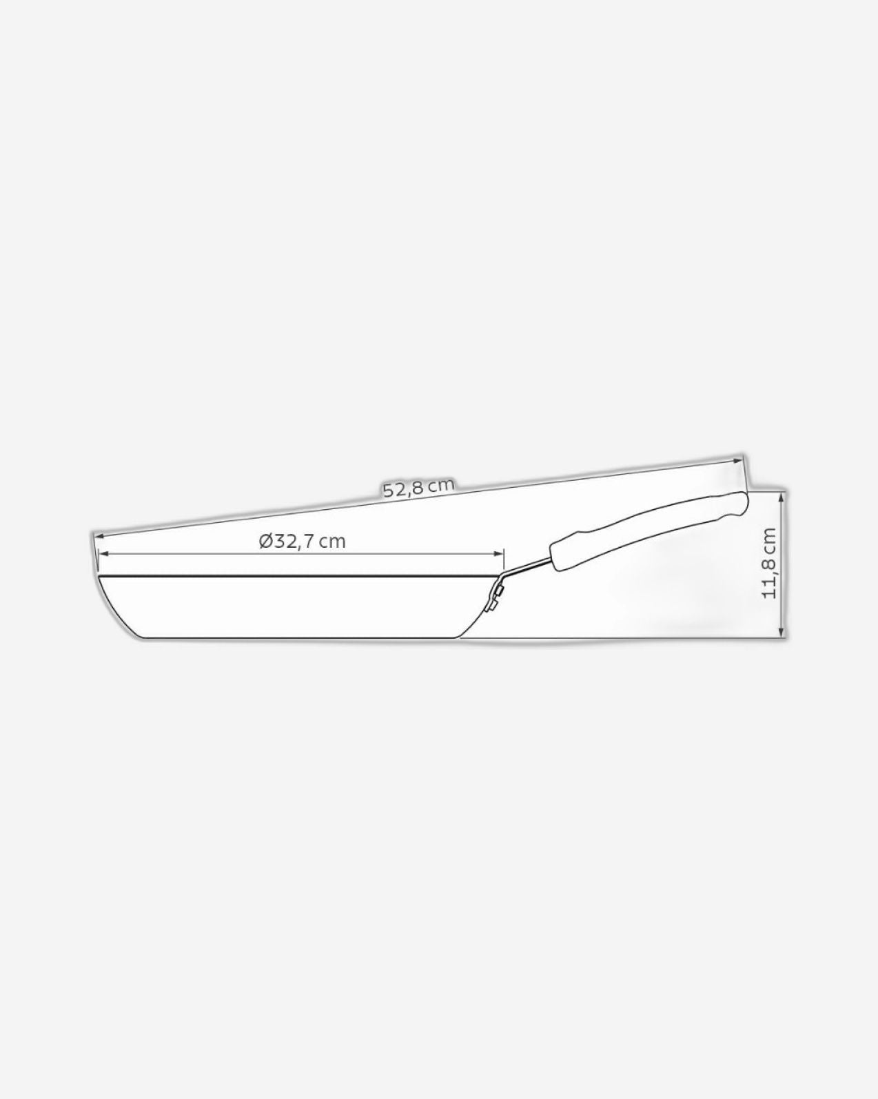 Tramontina Since 1911 Made In Brazil Tramontina Professional Aluminum Frying Pan With Interior Starflon Premium Nonstick Coating And Brushed Exterior Finish, 32 Cm, 3.1 L