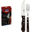 Tramontina Barbecue Flatware Set 4Pc Brown
