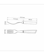 Tramontina Since 1911 Made In Brazil Jumbo Fork