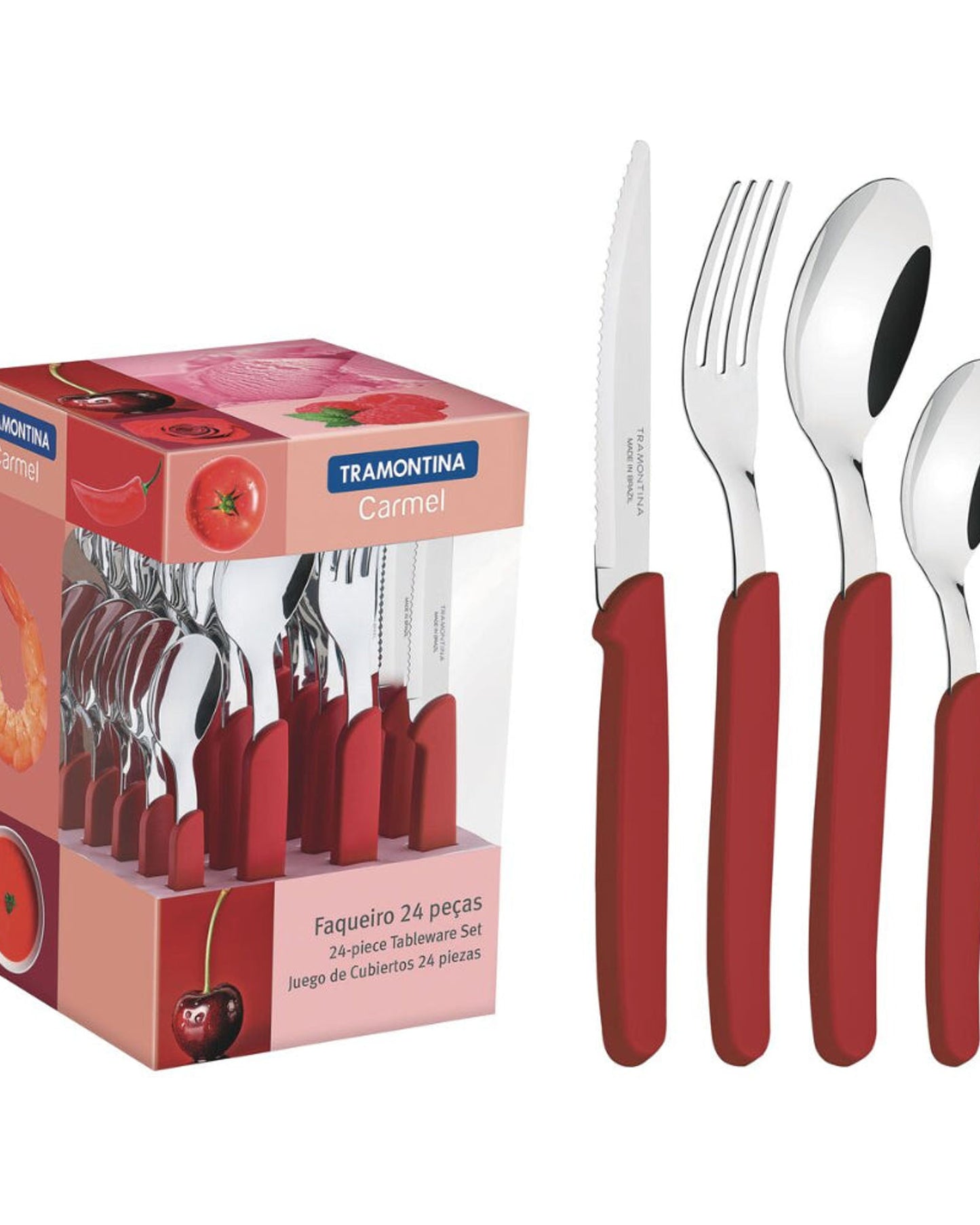 Tramontina Carmel Flatware Set 24Pc