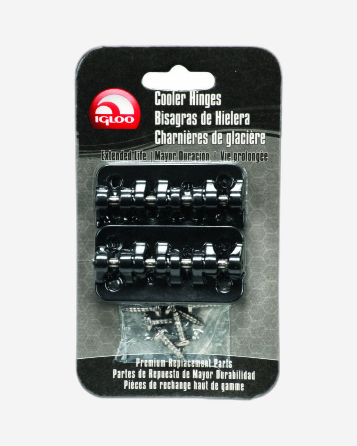 Igloo-Extended Life Riteflex Hinges Universal Fit - Black