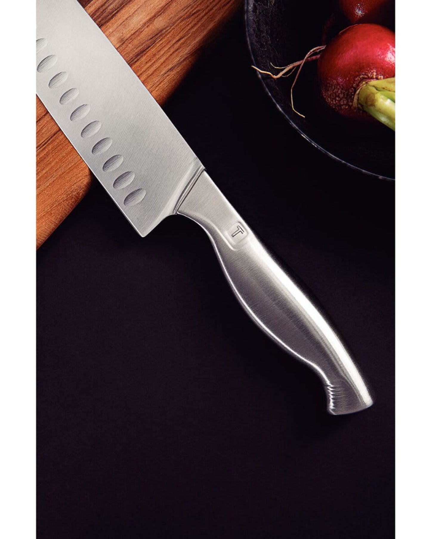 Tramontina Since 1911 Made In Brazil Tramontina Sublime Stainless-Steel Santoku Knife 7.5"