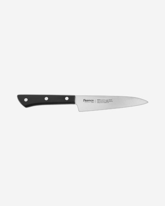 Fissman Utility Knife Tanto Series Black/Silver 5inch