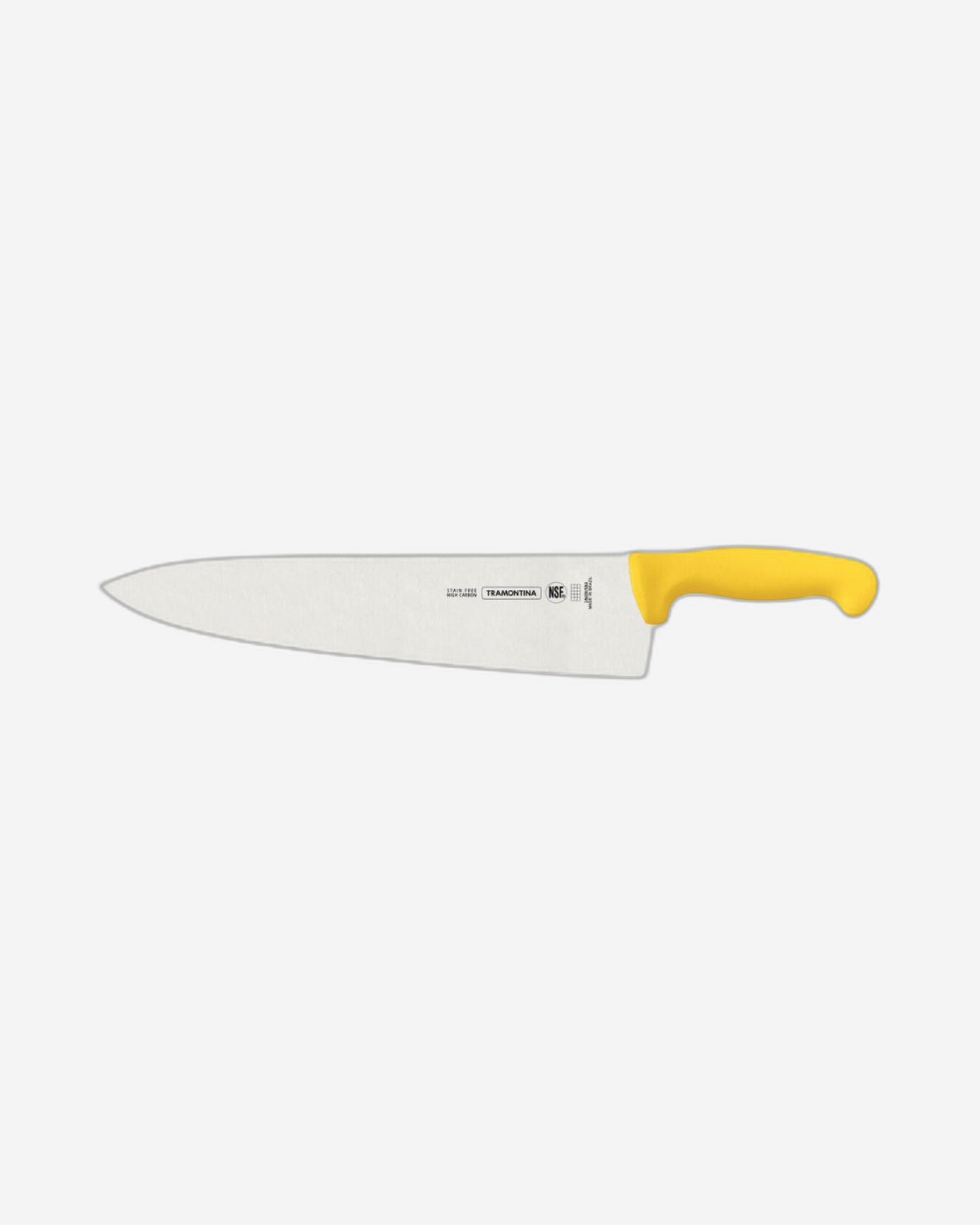 Tramontina Since 1911 Made In Brazil Tramontina Professional 14" Meat Knife With Stainless-Steel Blade And Yellow Polypropylene Handle