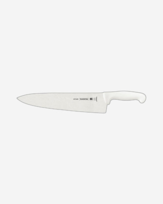 Tramontina Since 1911 Made In Brazil Tramontina Professional 12" Meat Knife With Stainless-Steel Blade And White Polypropylene Handle