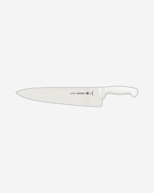 Tramontina Since 1911 Made In Brazil Tramontina Professional 14" Meat Knife With Stainless-Steel Blade And White Polypropylene Handle