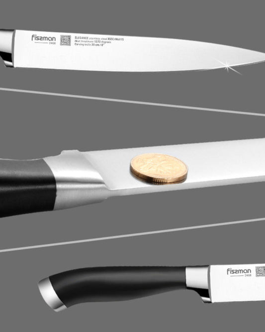 Fissman 8 Carving Knife Elegance (X50crmov15 Steel)