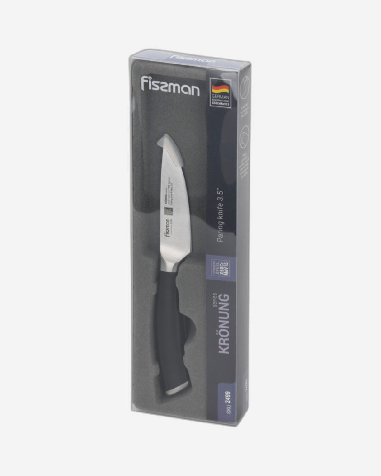 Fissman 3.5 Paring Knife Kronung (X50crmov15 Steel)