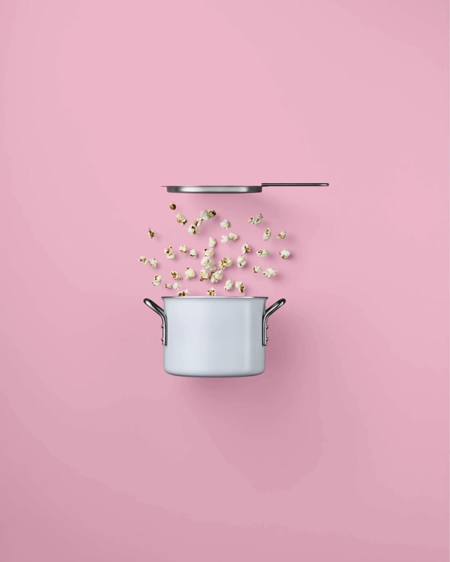 Eva Solo 256620 White line Pot  2.5L  Ceramic SlipLet® Nonstick