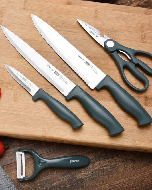 Fissman 5-Piece Knife Set Agave 3cr13 Steel