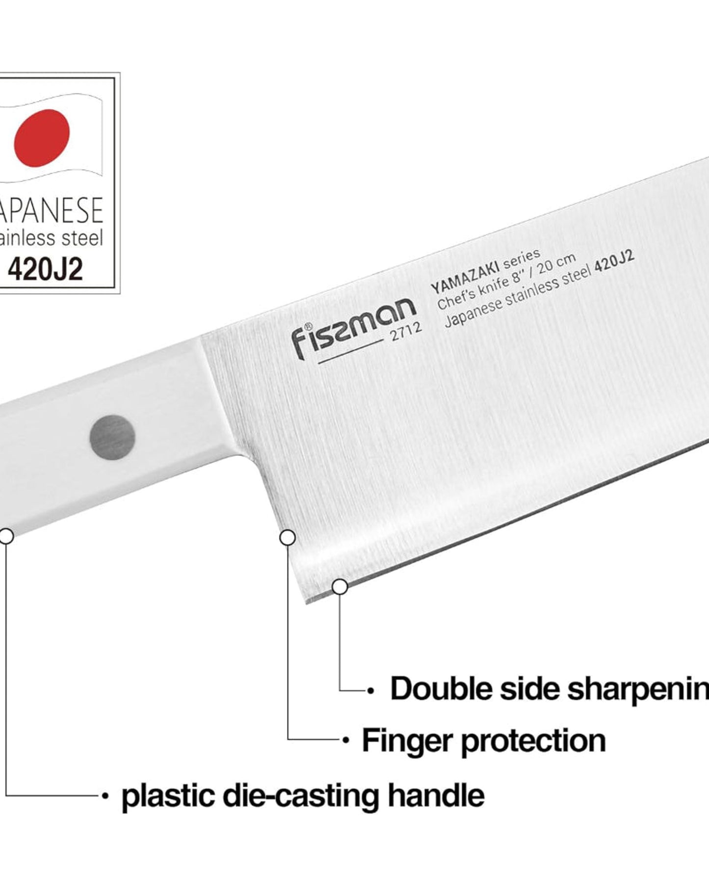 Fissman Knife Yamazaki Japanese 3Pc