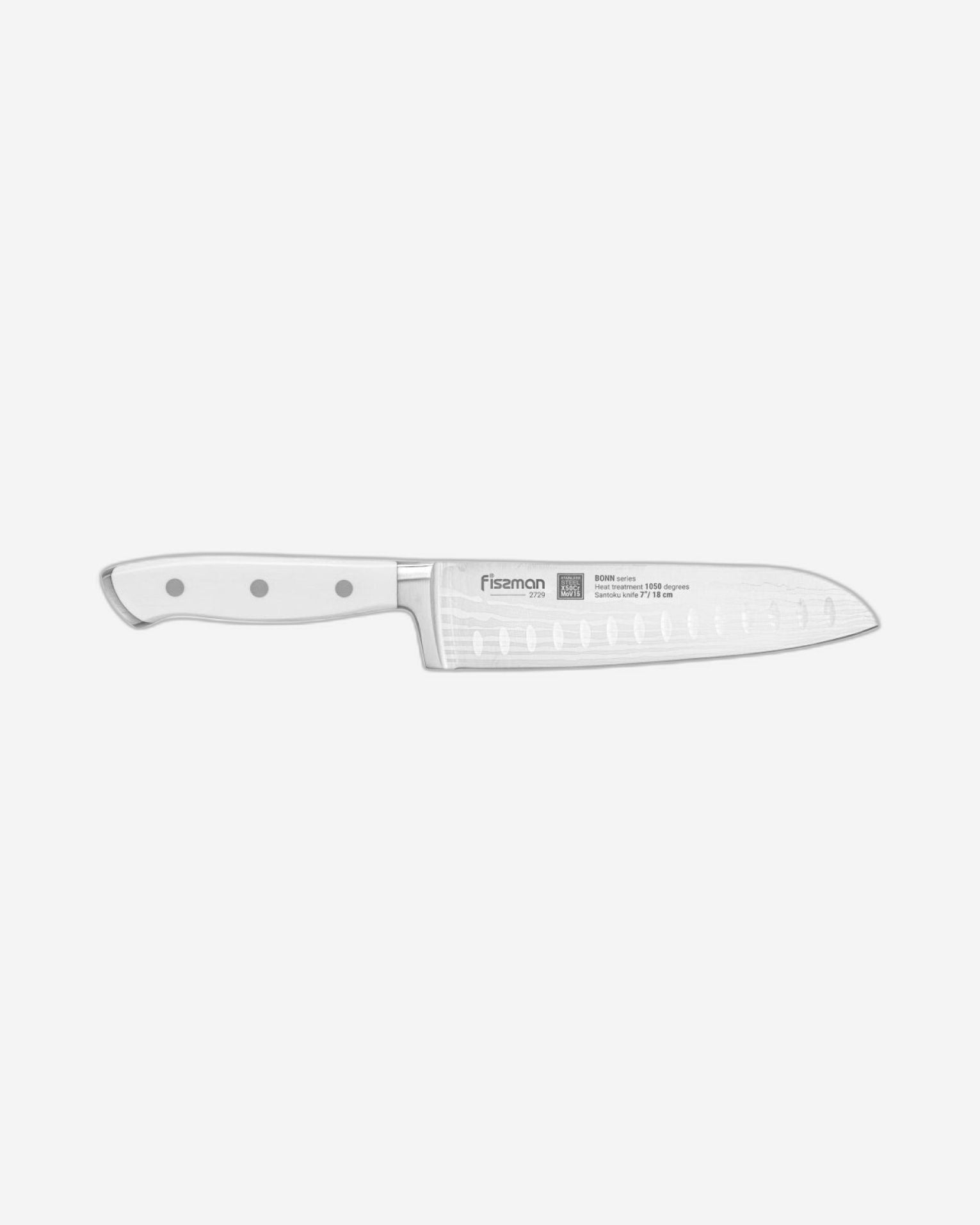 Fissman 7'' Santoku Knife Bonn (X50CrMoV15 steel)