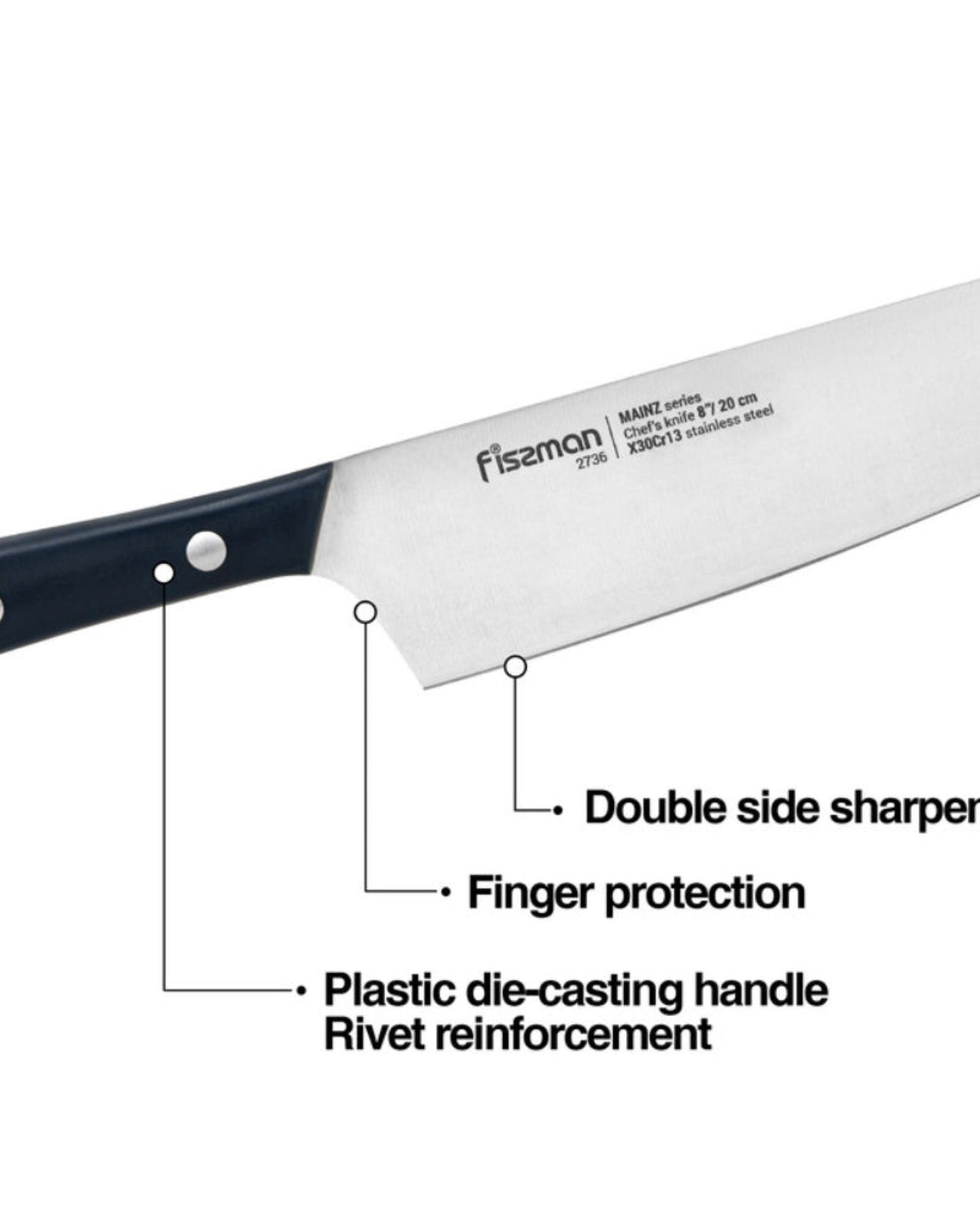 Fissman Knife Chefs Mainz 8Inch