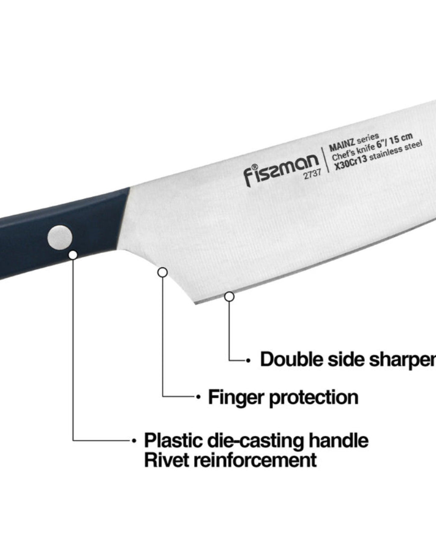 Fissman Knife Chefs Mainz 6Inch