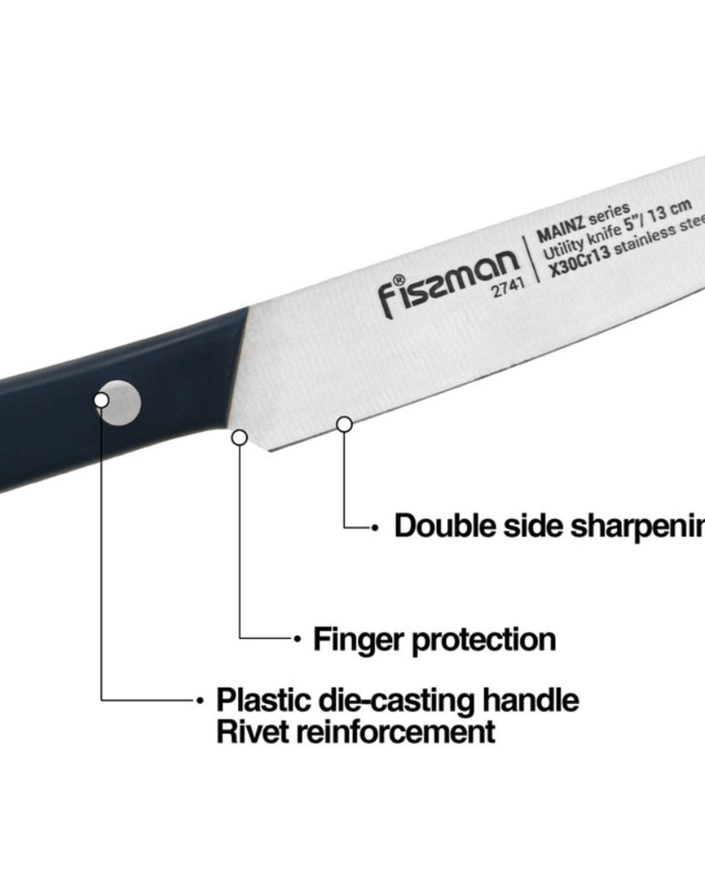 Fissman Knife Utility Mainz 5Inch