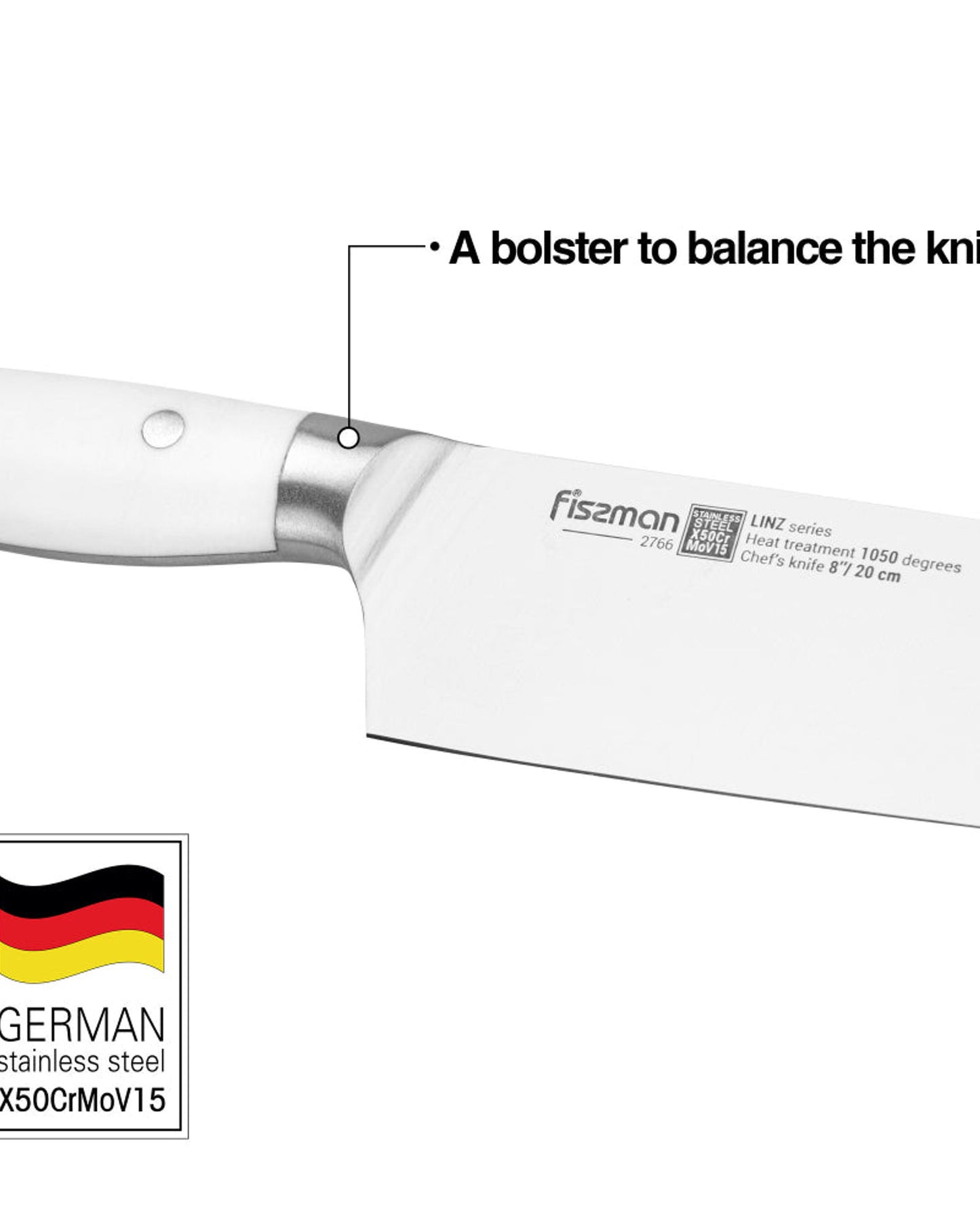 Fissman Chefs Knife Linz 8Inch