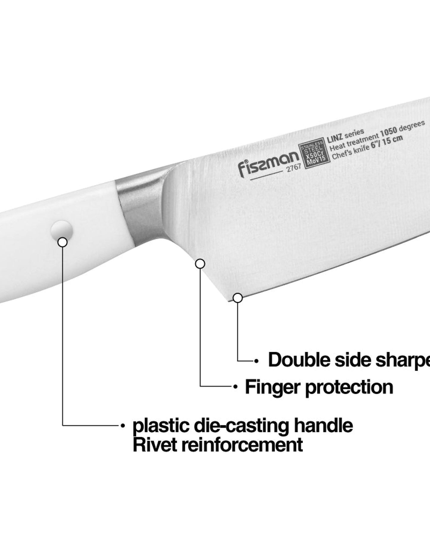 Fissman Chefs Knife Linz 6Inch