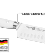 Fissman 7'' Santoku Knife LINZ (steel X50Cr15MoV)