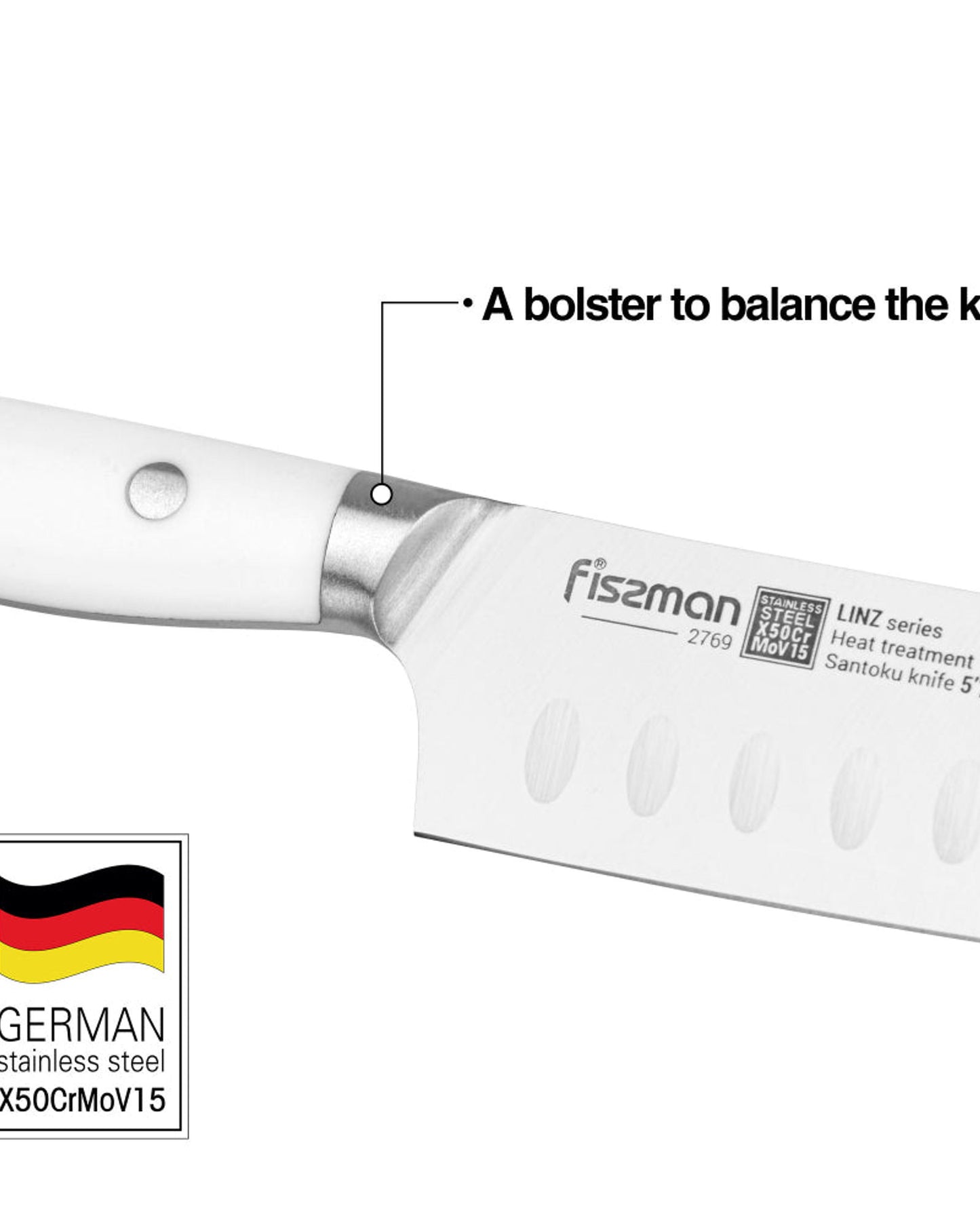 Fissman Santoku Knife Linz 5Inch