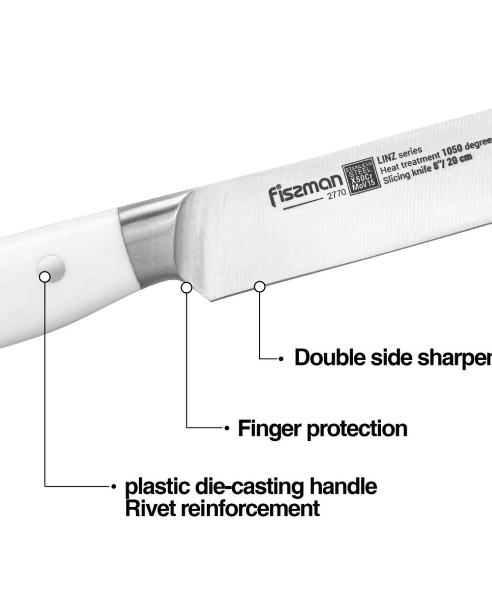 Fissman Slicing Knife Linz 8Inch