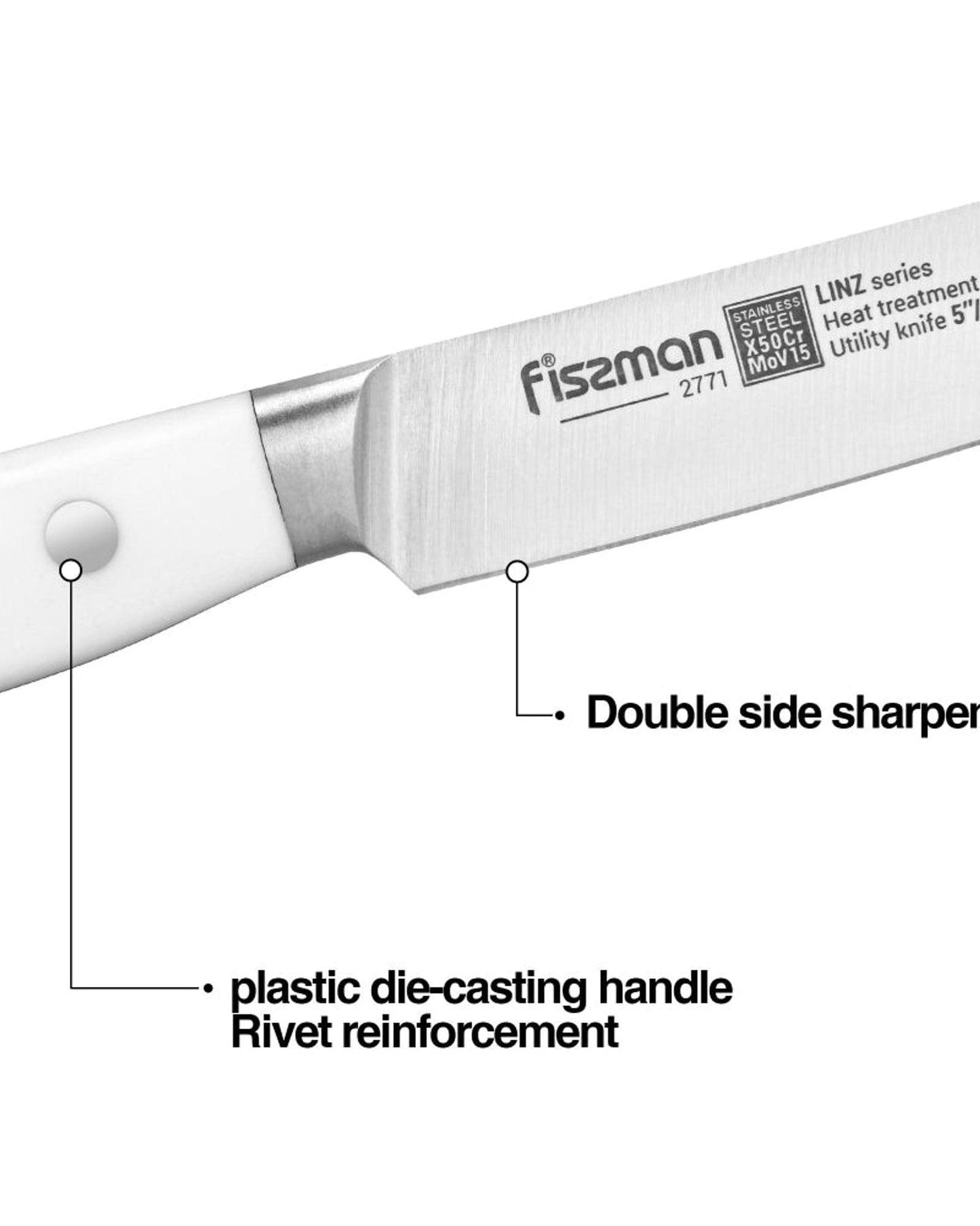Fissman Utility Knife Linz 5Inch