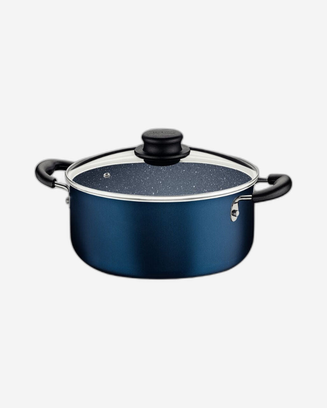 Tramontina Since 1911 Made In Brazil Tramontina Aluminum Cookware Set With Interior And Exterior Starflon Max Nonstick Coating Blue 7 Pieces