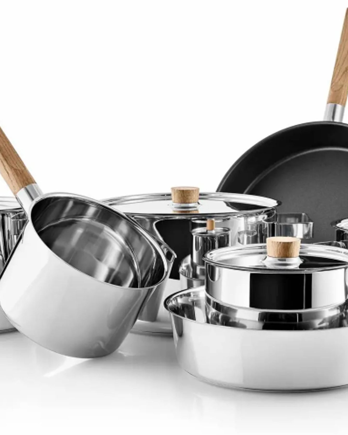 Eva Solo 281424 Saute pan+lid Ø24 Nordic Kitchen Stainless Steel