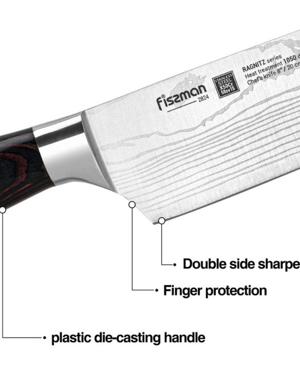 Fissman Chefs Knife Ragnitz 8Inch