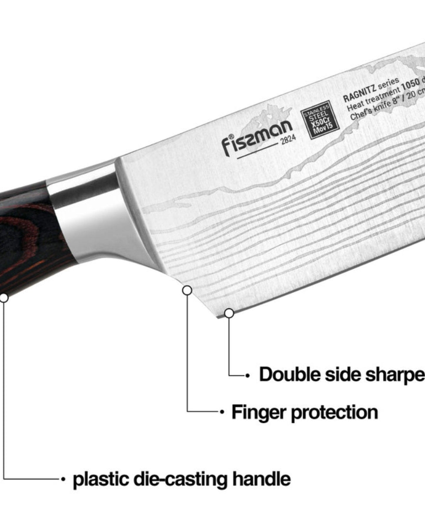 Fissman Chefs Knife Ragnitz 8Inch