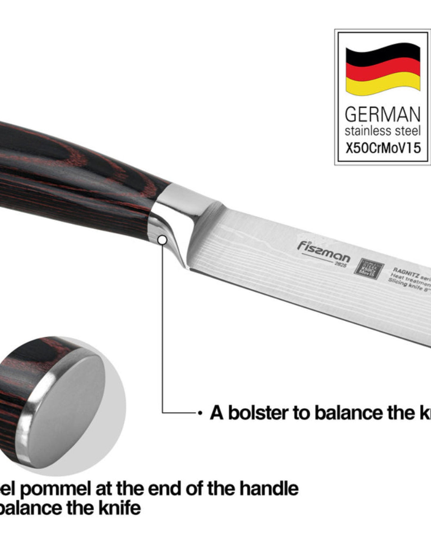 Fissman Carving Knife Ragnitz 8Inch