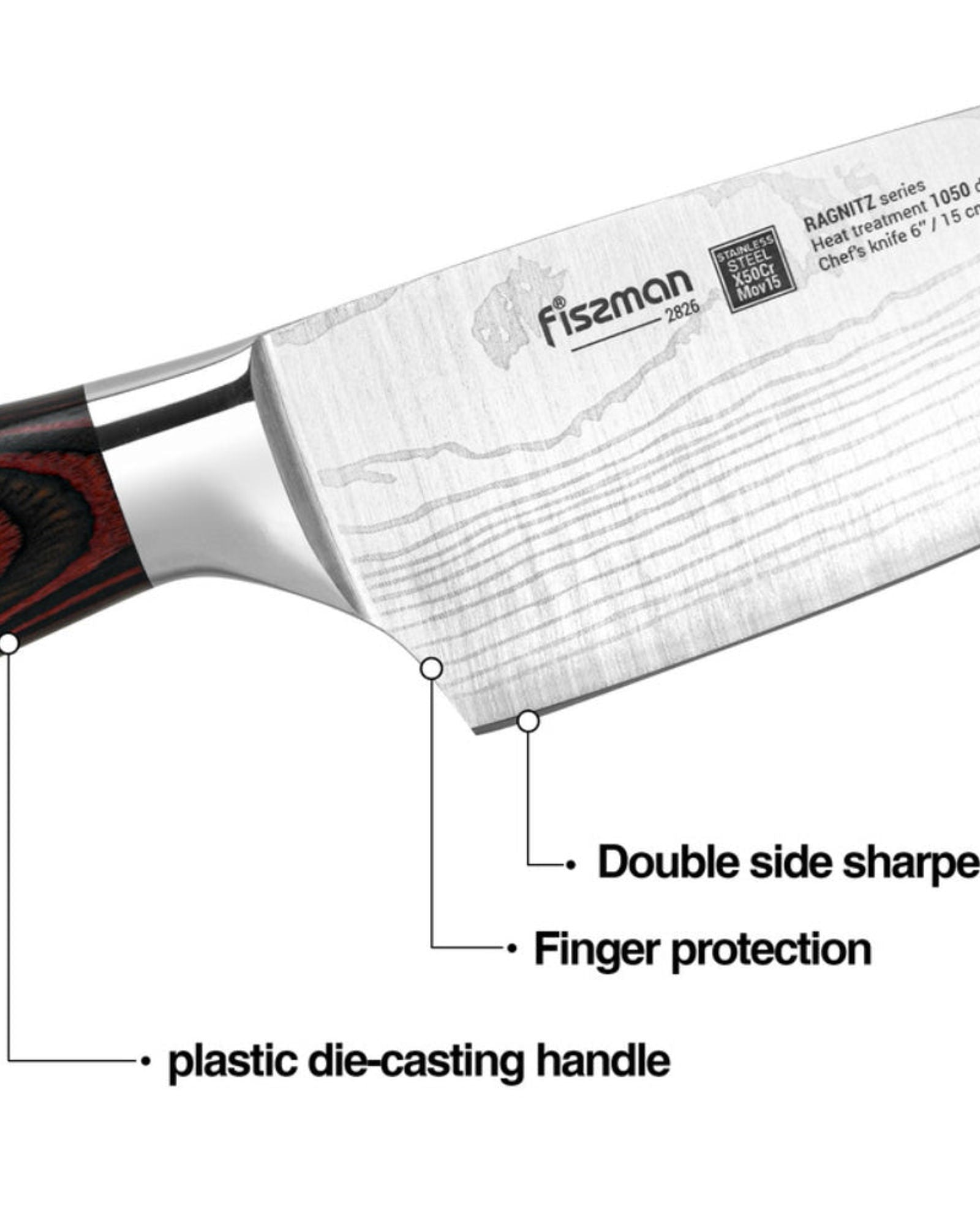 Fissman Chefs Knife Ragnitz 6Inch