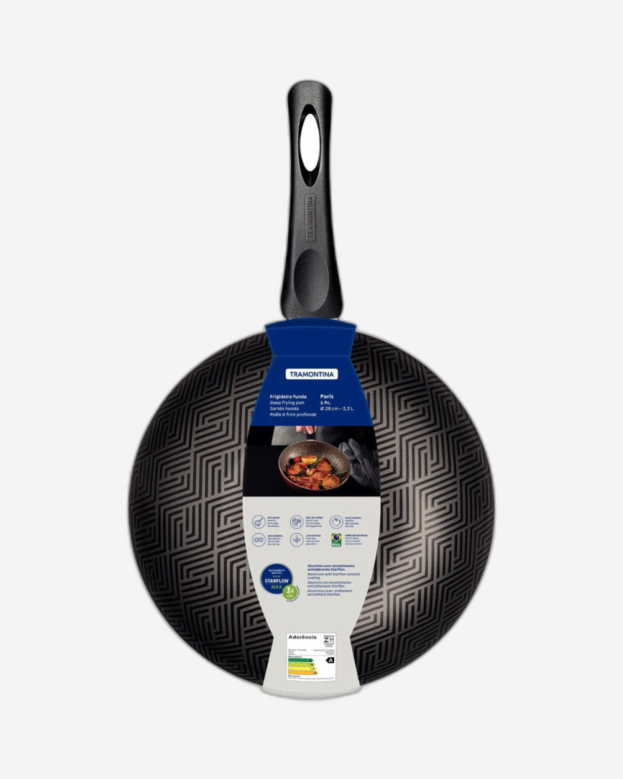 Tramontina Paris Frying Pan 3.3L Lead