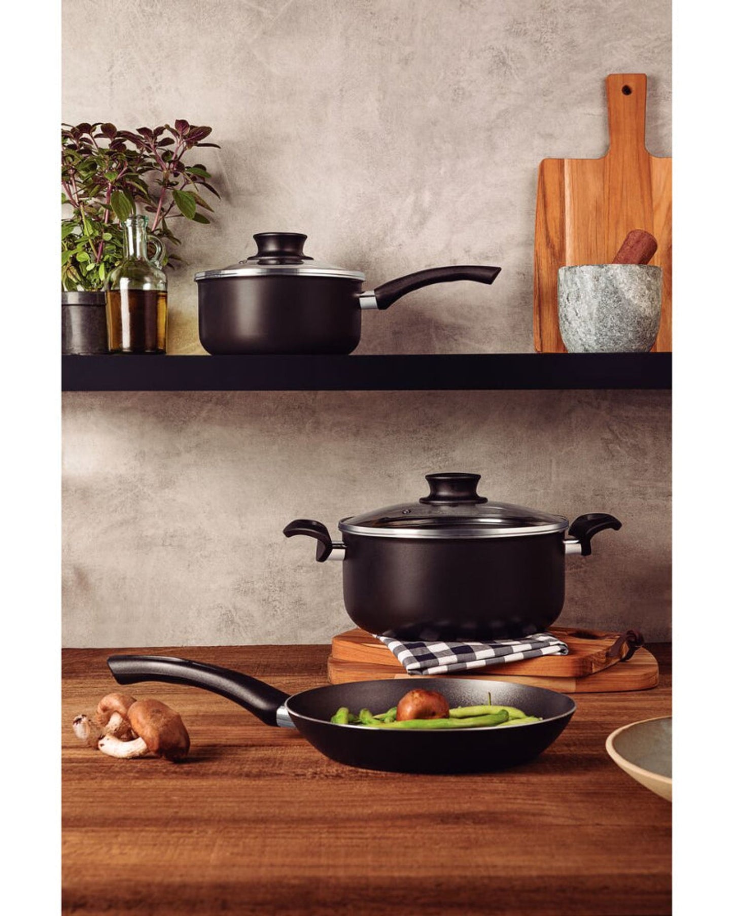 Tramontina Paris Cookware Set 5Pc
