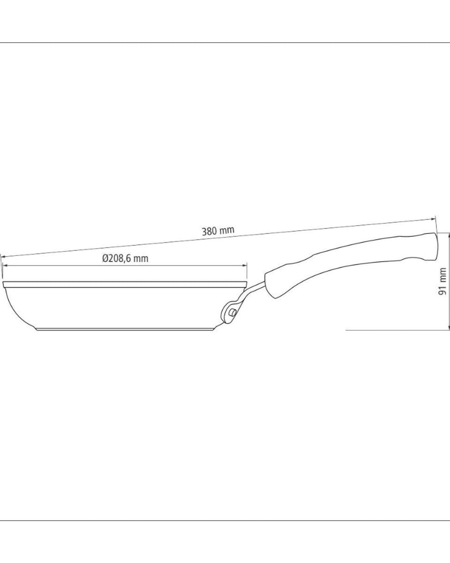 Tramontina Monaco Frying Pan 1L