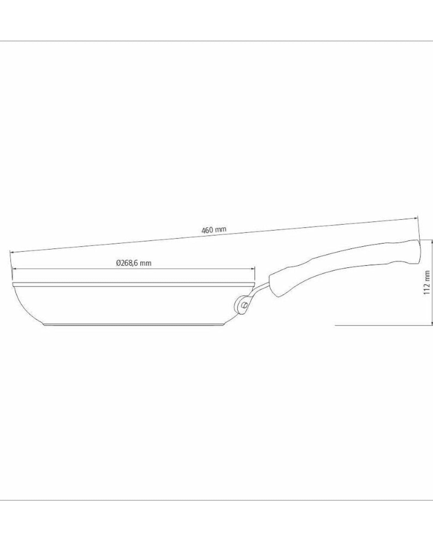 Tramontina Monaco Frying Pan 2L