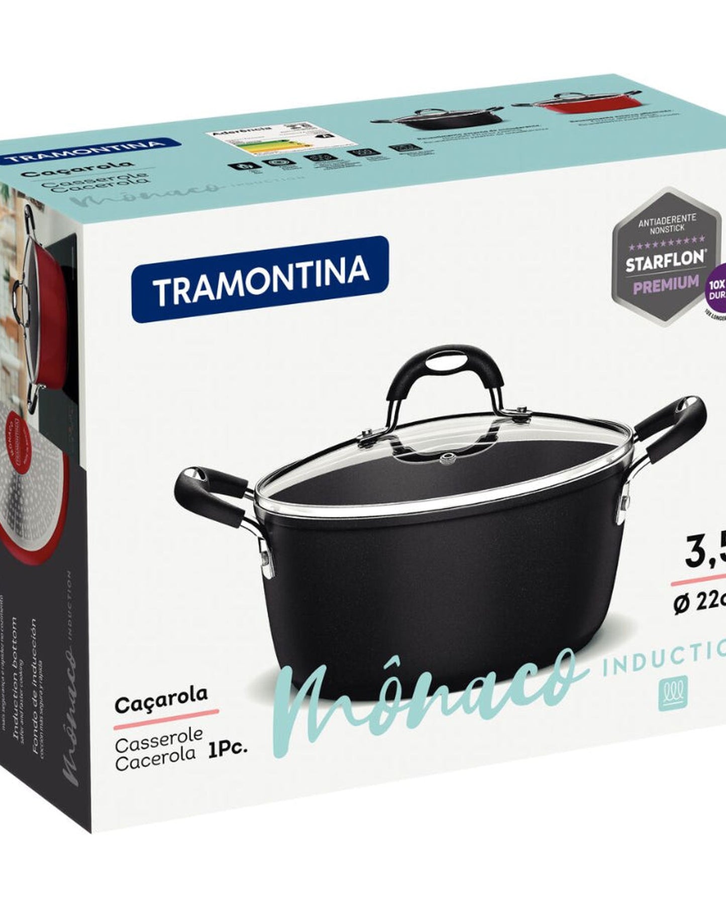 Tramontina Monaco Casserole 3.5L