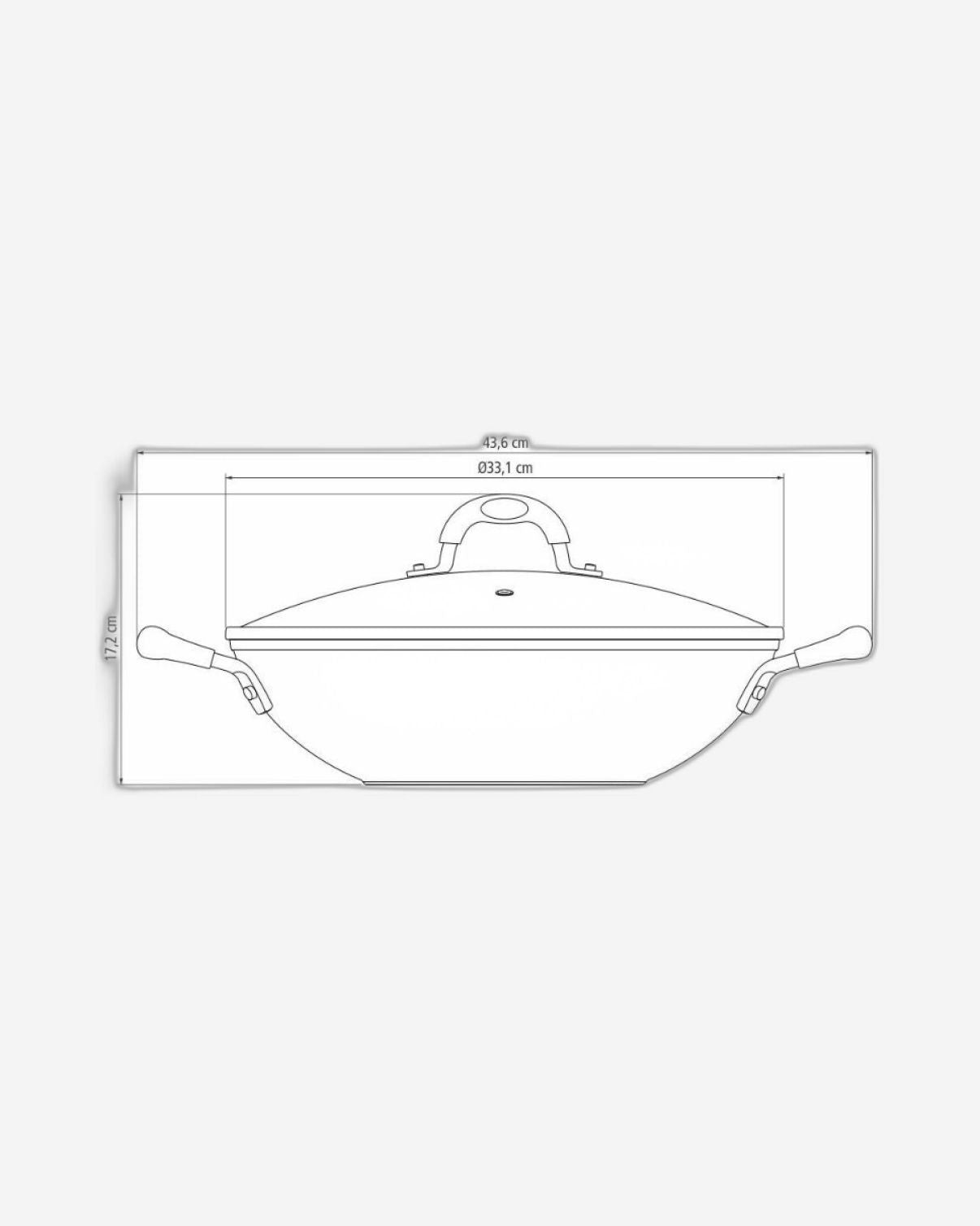 Tramontina Monaco Wok 4.5L