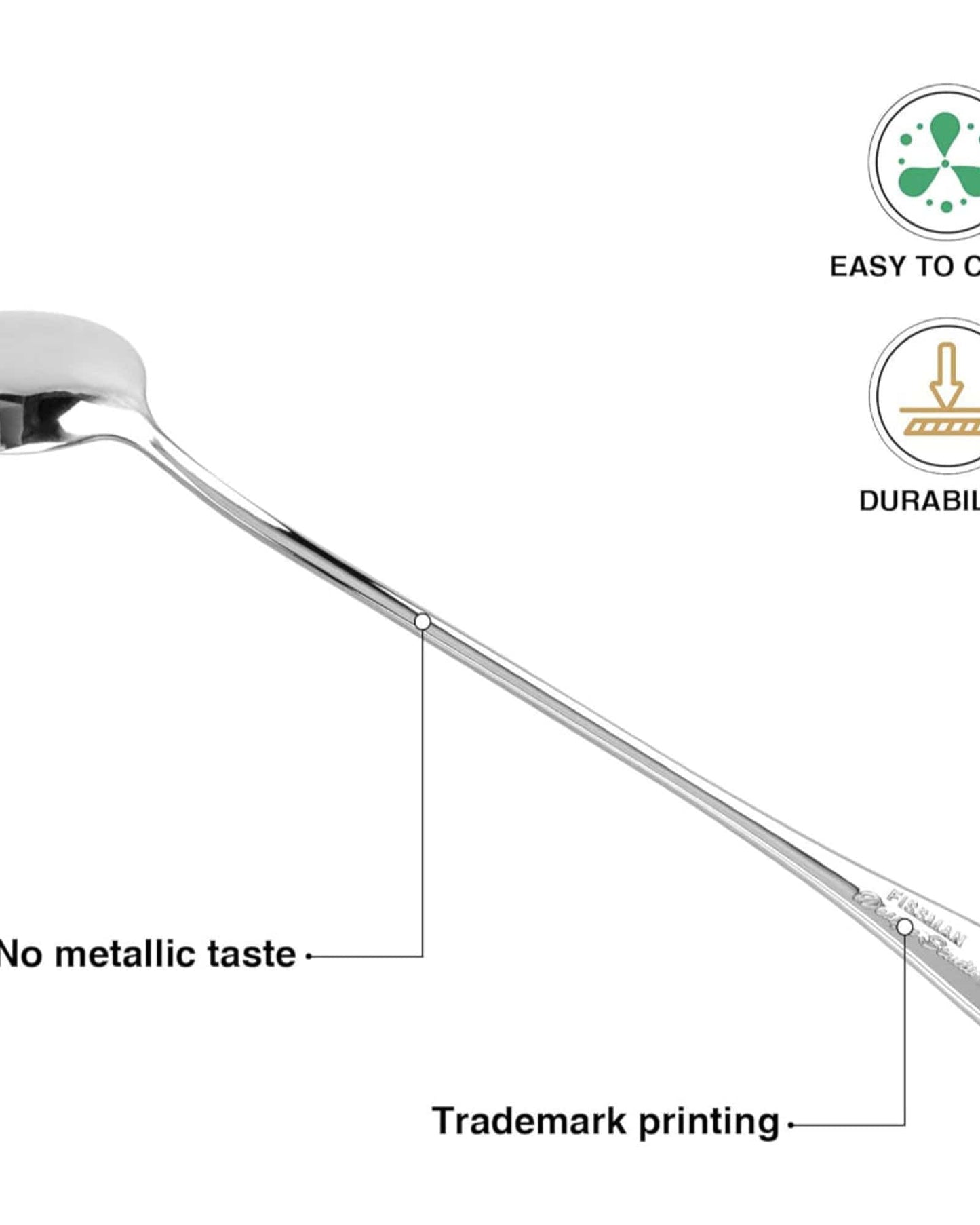 Fissman Latte Spoon Flavia 3Pc 20cm